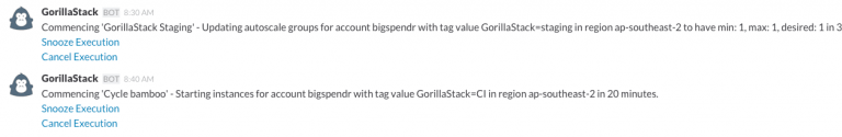 GorillaStack on Slack