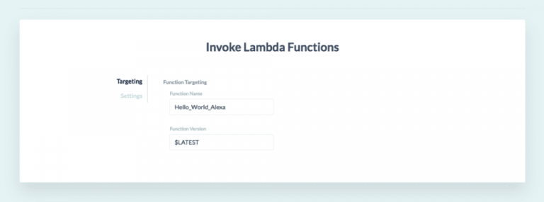 Invoke Lambda Functions in GorillaStack