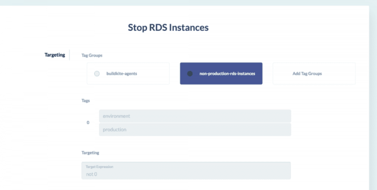 Stop RDS Instances Scheduler