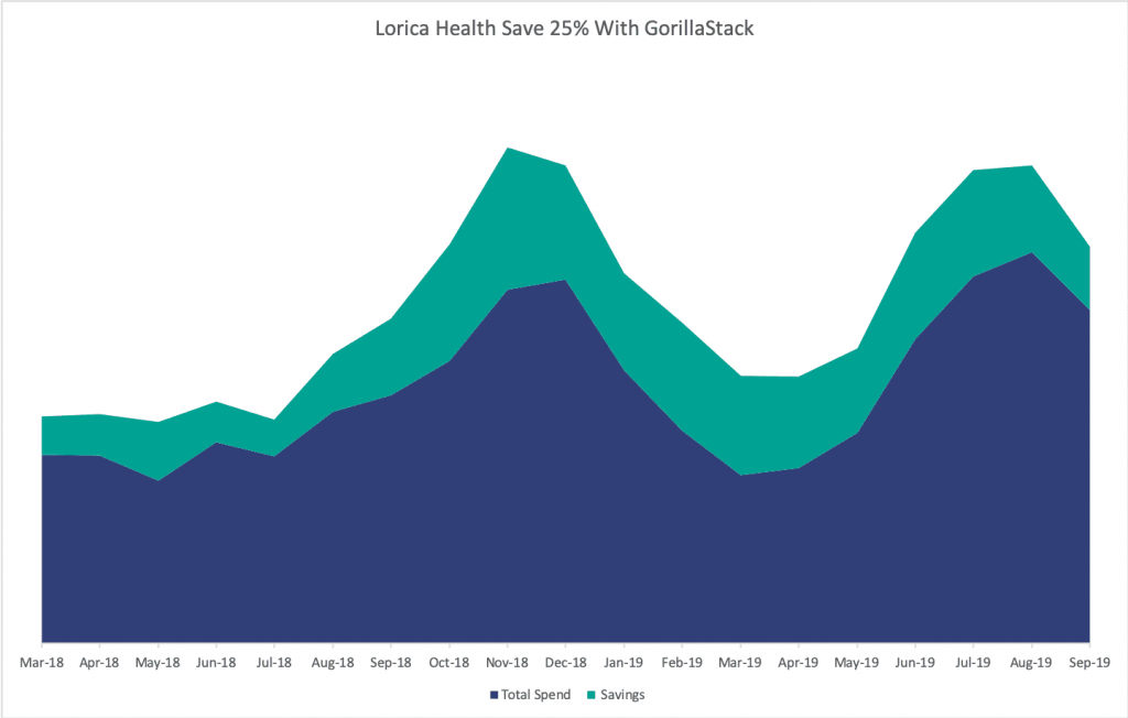 Lorica Health Save 25% with GorillaStack